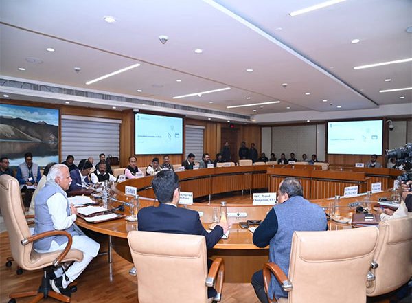 Union Minister Manohar Lal Khattar Chairs Meeting of Consultative Committee of Members of Parliament for Power Ministry