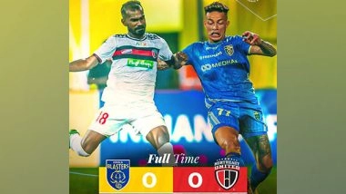 Sports News | ISL: 10-men Kerala Blasters FC Snatch a Point After Goalless Draw Against NorthEast United FC