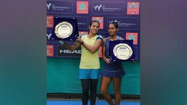 Sports News | Ankita Raina Wins ITF W50 Doubles Title with Naikhta