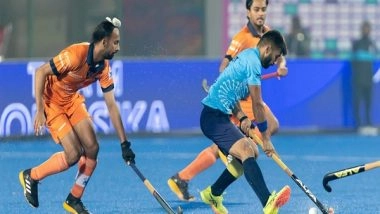 Sports News | HIL: UP Rudras Win 1-0 Against Team Gonasika in a Thriller