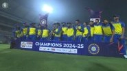 Sports News | Karnataka Crowned Vijay Hazare Trophy 2024-25 Champions After Beating Vidarbha in Final
