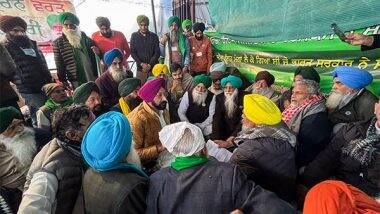 India News | Farmer Protest: Farmers and Centre to Hold Meeting on February 14 in Chandigarh