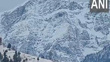 India News | Cold Wave Continues in Jammu and Kashmir; Doda Receives Spell of Snowfall
