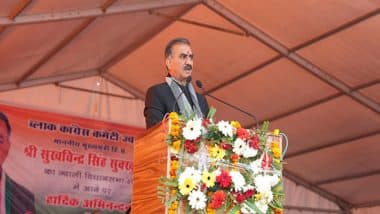India News | Previous BJP Government Failed to Mobilise Resources, Now Opposing Reforms: Himachal Pradesh CM