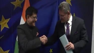 Business News | EU and India Forge Path to Transform Global Trade, Investment Landscape