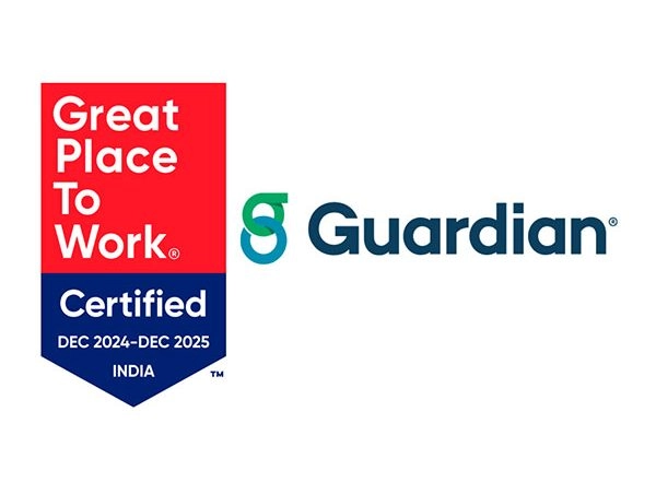 Business News | Guardian India Certified as a 'Great Place to Work' for the Third Consecutive Time