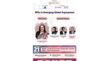 Business News | AIBI Annual Convention 2024-25 To Spotlight IPOs As Catalysts for India's Global Economic Ascent