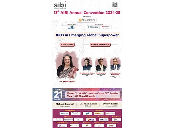 Business News | AIBI Annual Convention 2024-25 To Spotlight IPOs As Catalysts for India's Global Economic Ascent