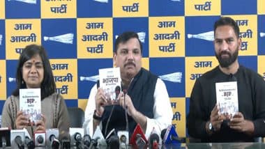 India News | AAP Targets BJP over Unfulfilled Promises, Releases Satirical Book 'Achievements of BJP in Delhi'