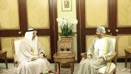 World News | Omani Foreign Minister Receives Federal National Council Speaker