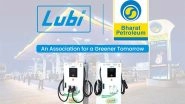 Business News | Lubi Industries LLP Bags BPCL Contract to Deliver 1400 Fast DC EV Chargers, Enhancing India's EV Network