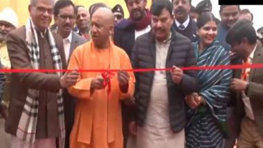 India News | UP CM Yogi Inaugurates Elephant Rescue Center at Shaheed Ashfaq Ullah Khan Zoological Park in Gorakhpur