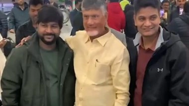 World News | Andhra CM Holds Series of Meetings with Swiss Investors on First Day of Visit to Davos