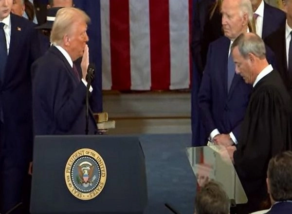 World News | Donald Trump Sworn-in as 47th President of United States
