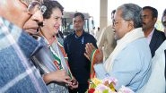 India News | Priyanka Gandhi, Mallikarjun Kharge Reach Belagavi to Attend 'Jai Bapu, Jai Bhim' Rally