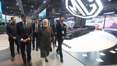 Business News | JSW MG Motor Accelerates Into Wider NEV Portfolio: Unveils MG Cyberster and MG M9 Under Its Luxury Brand Channel, MG Select