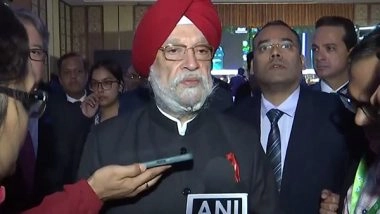 Business News | India Will Achieve 20% Blending Target Next Month: Union Minister for Petroleum Hardeep Puri