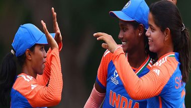 Sports News | India Reclaims Top Spot in ICC Women's U19 T20 World Cup 2025 After Sri Lanka's Win