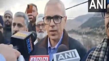 India News | JK CM Omar Abdullah Visits Rajouri's Badhal, Assures Citizens Affected by Unidentified Illness