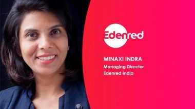 Business News | Edenred Appoints Minaxi Indra as Its Managing Director for India, Doubles Down on Growth