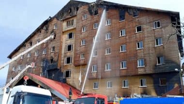 World News | Turkiye: Nine Detained in Connection with Ski Resort Fire That Killed 76