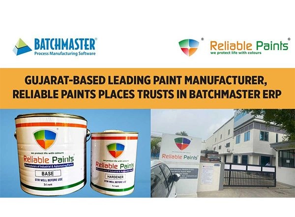 Business News | Reliable Paints Chooses BatchMaster ERP for Enhanced Business Efficiency