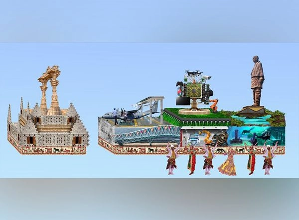 India News | Gujarat Republic Day Tableau to Showcase Heritage and Modern Development