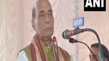 India News | Rajnath Singh Pays Tribute to Malyalam Poetess Sugathakumari Navathy on 90th Birth Anniversary