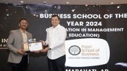 Business News | Paari School of Business at SRM University-AP Honoured with Prestigious Award for Innovation in Management Education