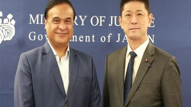 India News | Assam CM Himanta Biswa Sarma Meets Japan's State Minister of Justice in Tokyo