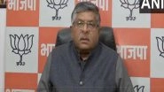 India News | BJP MP Ravi Shankar Prasad Slams Congress over Reinstatement of Corruption-accused IAS Officer Pooja Singhal
