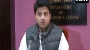India News | Gwalior Municipal Corporation Issues Order to Construct Water Plant at Ramua Dam After Request from Jyotiraditya Scindia