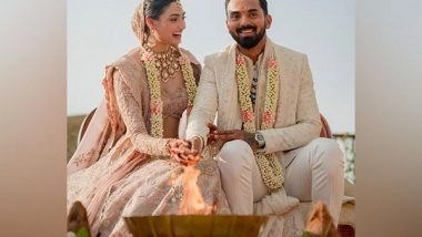 Entertainment News | Athiya Shetty Celebrates Second Marriage Anniversary, Shares Unseen Photos with Husband KL Rahul