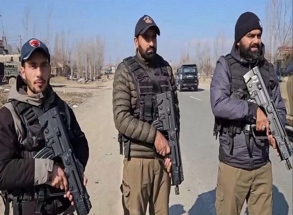 India News | J-K: Security Heightened in Kulgam Ahead of 76th Republic Day