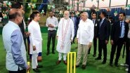 India News | Union Home Minister Amit Shah Inaugurates Sports Complex in Gota Ward