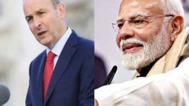 World News | PM Modi Congratulates Micheal Martin as He Wins a Second Term as Irish Prime Minister