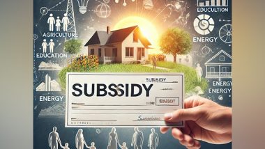 Business News | Government's Subsidy Burden Likely to Rise to Rs 4.2 Lakh Crore Exceeding Budget Estimates in FY25: BoB Report