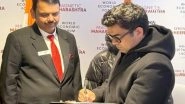 Business News | Maha Govt Signs MoU with Rural Enhancers for Rs 10,000 Crore Investment In World Economic Forum Summit in Davos, Switzerland