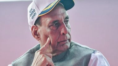 India News | Defence Minister Rajnath Singh Pays Condolence to Bereaved Families in Maharashtra's Ordnance Factory Blast