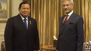 World News | EAM Jaishankar Meets Indonesian President Prabowo Subianto