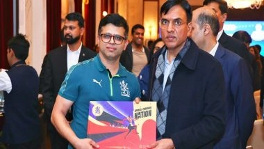 Sports News | RCB Presents Sports-Forward Nation Report to Union Sports Minister Mandaviya