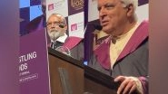 Entertainment News | Javed Akhtar, Pankaj Kapur Share Success Mantra After Receiving Lifetime Achievement Awards at Whistle Woods International Convocation Ceremony 2025