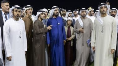 World News | Mohammed Bin Rashid Attends 'Fashion Friday' at Meydan Racecourse