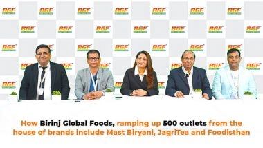 Business News | How Birinj Global Foods, Ramping Up 500 Outlets From the House of Brands Include Mast Biryani, Jagri Tea and Foodisthan