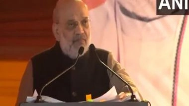 India News | Kejriwal Said He Wouldn't Take Bungalow, but Made 'Sheesh Mahal': Amit Shah Attacks AAP Chief