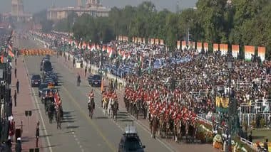 India News | Elite President's Bodyguard Marches into 76th Republic Day Celebrations with Flair and Discipline