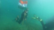 India News | Diving into Patriotism: Scuba Divers Unfurl Tricolour 30m Deep in Gujarat's Dwarka