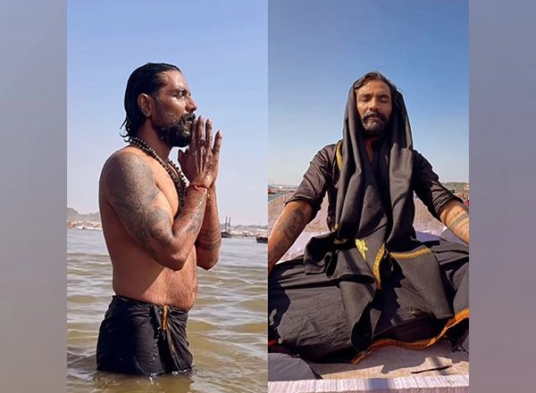Entertainment News | Remo D'Souza Takes a Holy Dip at Maha Kumbh in Prayagraj