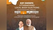 India News | Amit Shah, JP Nadda Laud BJP's Triumphant Win in Uttarakhand Municipal Corporation Elections