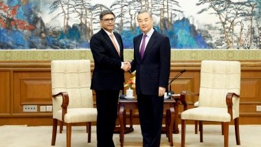 World News | Foreign Secretary Vikram Misri, Chinese Foreign Minister Wang Yi Hold Talks in Beijing